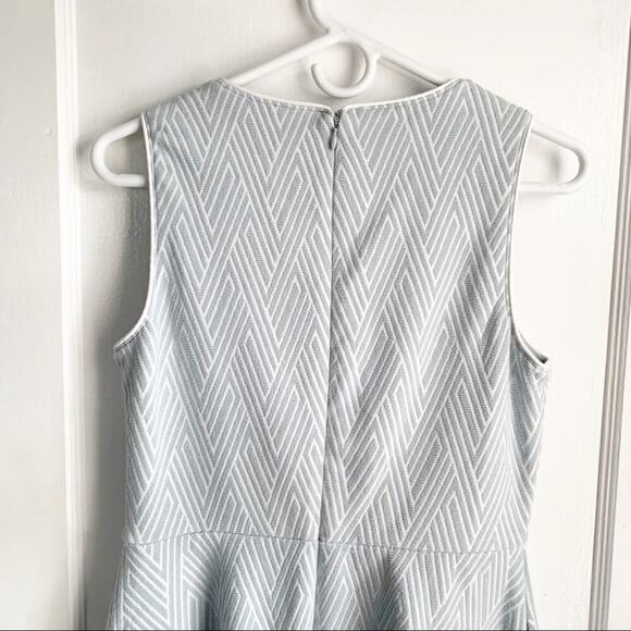 Banana Republic Dress Jacquard Geometric Print Sleeveless A-Line Size 6 - Picture 11 of 14